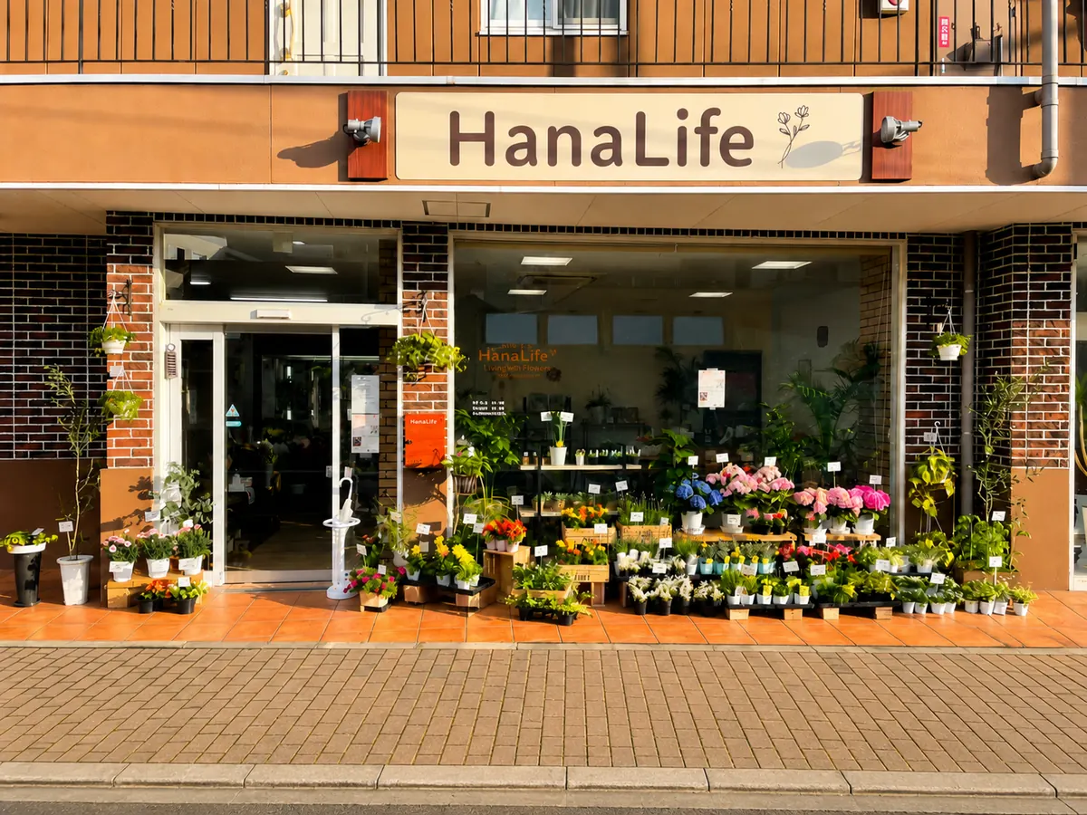 HanaLife(ハナリフ)の店舗外観